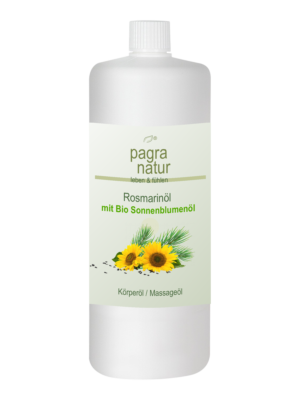 pagra natur Rosmarinöl Bio-Sonnenblumenölbasis 1 l